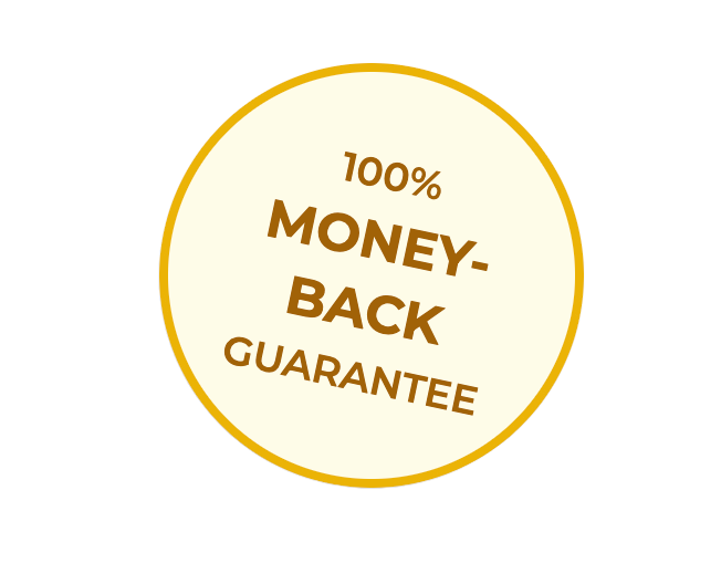 Money-back guarantee badge